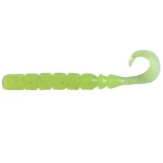 Grub Mustad Finesse Micro Clear Cjartreuse, 6.4cm, 12buc/pac foto
