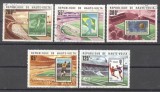 Haute Volta 1977 Football, Soccer, used AF.032, Stampilat