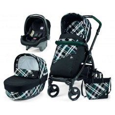 Carucior 3 in 1 Book Plus Modular, Peg Perego, Tartan