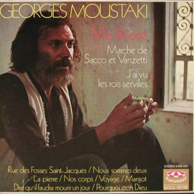 Vinil Georges Moustaki &amp;lrm;&amp;ndash; Ma Libert&amp;eacute; (-VG) foto