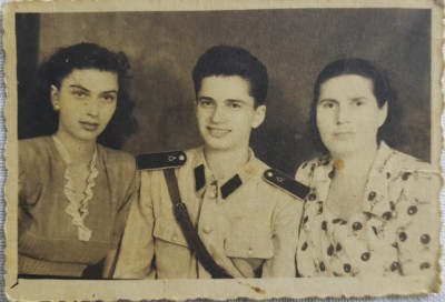 1922 Foto veche militar / &amp;rdquo;Foto Eleonora&amp;rdquo; I Isvoranu Calea Rahovei 428 Bucuresti foto