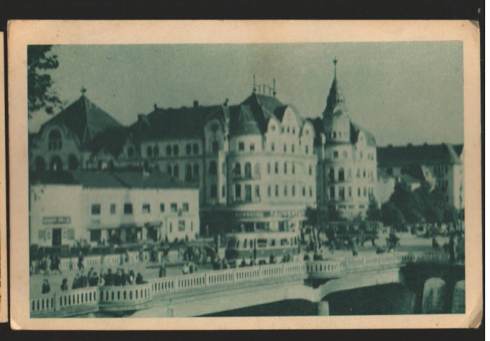 CPIB 15513 CARTE POSTALA - ORADEA. PALATUL VULTURUL NEGRU, RPR, 1958