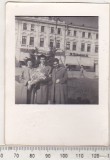 Bnk foto - Ploiesti - fotografie din centru - anii `60, Alb-Negru, Romania de la 1950, Cladiri