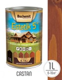 Cumpara ieftin Lazura lemn Estetik Clasic 1l, castan, protectie UV