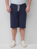 s.Oliver Big Sizes Pantaloni scurti barbati big sizes, Detroit, cu talie medie si croiala Regular Fit, Bleumarin, 2XL