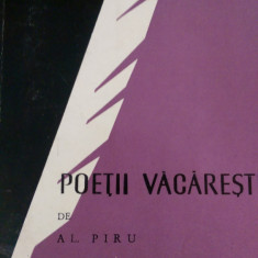 Poetii Vacaresti Al.Piru 1966