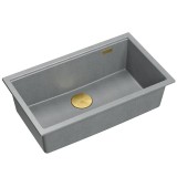 Chiuveta din granit Logan 110 Grey Metallic