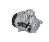 Compresor aer conditionat Jaguar XF, 2008-2016, XJ, 2003-2009, motorizare 2.7 d, diesel, rola curea 110 mm, 6 caneluri, de tip Denso: 7SEU17C