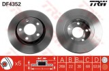 Disc frana AUDI A6 (4B2, C5) (1997 - 2005) TRW DF4352