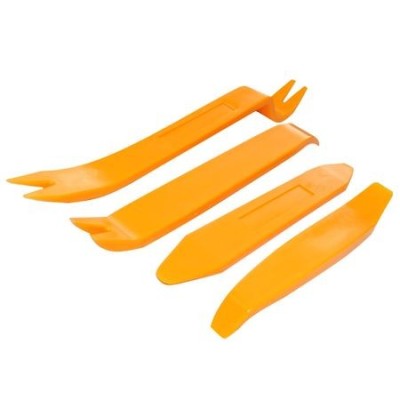 Set de chei pentru demontare AERZETIX, pentru plastice auto, 4 bucati foto