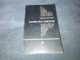 SERBAN CIOCULESCU - VARIETATI CRITICE
