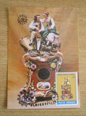 C12 - maxima Romania - tematica ceasuri 5 - prima zi a emisiunii sau expozitii