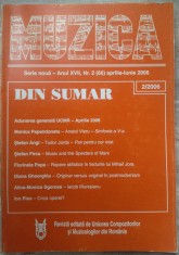 REVISTA MUZICA NR. 2/2006: Anatol Vieru/Tudor Jarda/Mihail Jora/Iacob Muresianu+