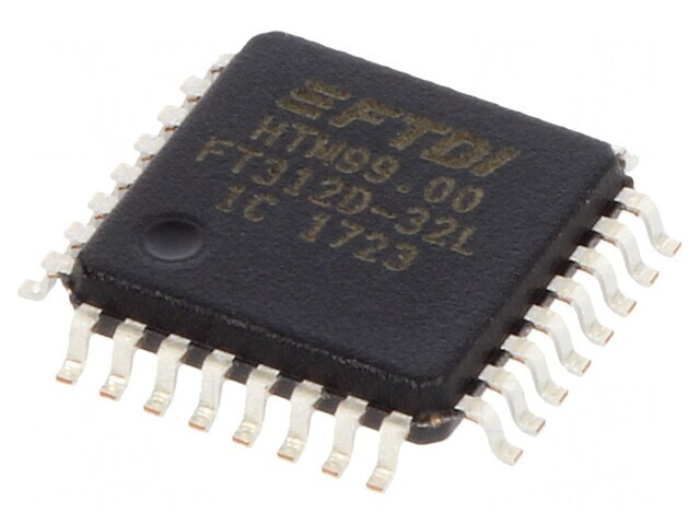 Interfață USB-UART 3.3V LQFP32
