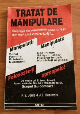 TRATAT DE MANIPULARE-R.V.JOULE-J.L.BEAUVOIS foto