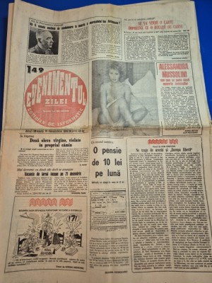 ziarul evenimentul zilei 15 decembrie 1992 - adrian paunescu,sentita de condamnare la moartea a maresalului antonescu va fi casata foto