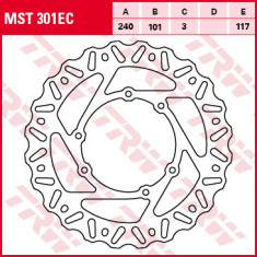 Disc frana fata TRW MST301EC - Honda CR 125 R - CR 250 R - CR 500 R (97-07) - CRF 250 - 450 R/X (04-19)