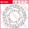 Disc frana fata TRW MST301EC - Honda CR 125 R - CR 250 R - CR 500 R (97-07) - CRF 250 - 450 R/X (04-19)