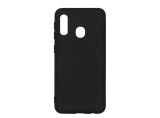 Husa din silicon pentru Samsung Galaxy A20/A30, ultraslim, Negru