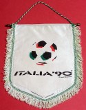 Fanion Fotbal - Campionatul Mondial de Fotbal ITALIA 1990 (ROMANIA!)