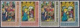 DB1 Antigua 1969 Craciun Pictura Religioasa Italiana 4 v. MNH