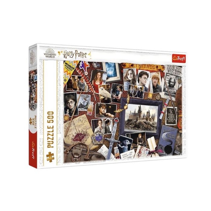 Puzzle 500 piese, Harry Potter, 48x34 cm, ATU-085897