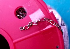 Lantisor otel inoxidabil 7~4x3mm