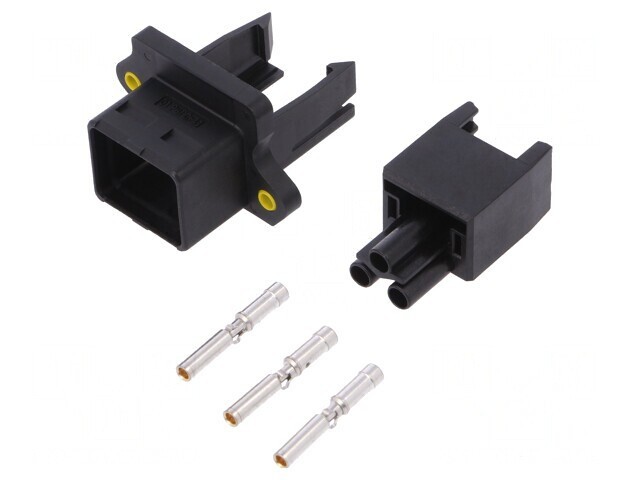 Conector PushPull V4 PFT 250V 16A 3p Crimp