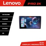 Navigatie auto universala 2DIN Lenovo QLED 2K, 8 nuclee, 12+256GB, 360