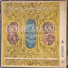 Disc vinil, LP. Hohe Messe In H-Moll. SETBOX 3 DISCURI VINIL-Johann Sebastian Bach, Dresdner Kreuzchor, Staatska