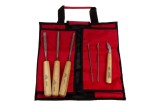 Stubai set dălți de sculptat și pile riffler nr. 1, 6 piese, seria 55