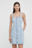 Levi&#039;s rochie jeans mini, evazati