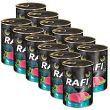 Cumpara ieftin Rafi Cat Sterilised Pat&eacute; with Tuna 12 x 400 g