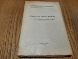 LUCRARILE SCOALEI DE ARHIVISTICA 2 - Lectii de Deschidere -1943, 160 p.+ 2 harti