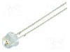 Dioda LED, 4,8mm, albastru, 9...12lm, 90mA, 2,8...3,6V, OPTOSUPPLY - OSB56E56F1A