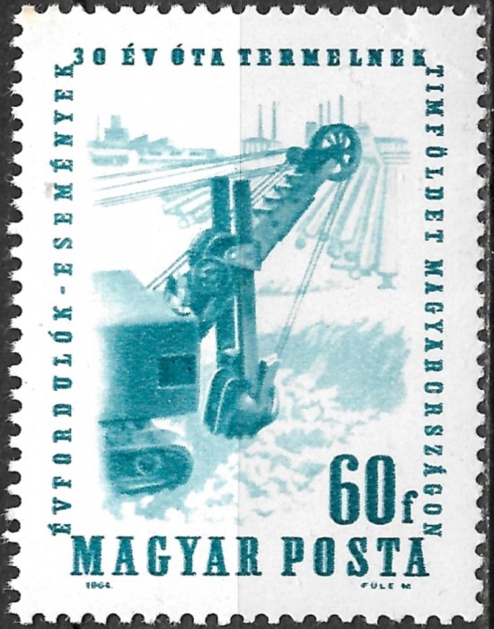 UNGARIA 1964 - ZIUA MINERILOR - SERIE MNH (T180)
