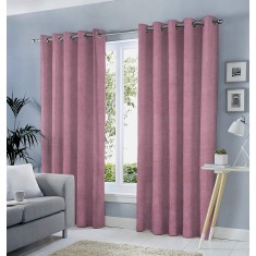 Draperie tip tesatura in cu inele gri, Madison, 150x235 cm, densitate 700 g/ml, Karolek, 1 buc