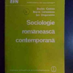 Sociologie Romaneasca Contemporana - Stefan Costea, Maria Larionescu, Ion Ungureanu ,541760