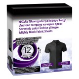 șervețele &Icirc;ntreținere Haine, Mighty, Pachet 12 Bucăți, Pentru Haine Negre și &Icirc;ntunecate, Oem