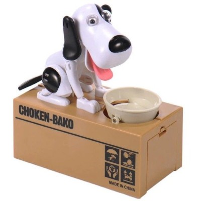 Pusculita interactiva pentru copii, model catel infometat My Dog Piggy Bank foto