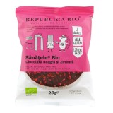 Ciocolata Neagra si Zmeura Fara Gluten Bio 28 grame Republica Bio