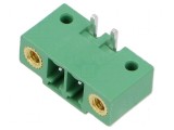 Regletă de conexiuni deconectabilă 3,81mm 2 socluri tată