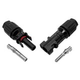 Set 2 conectori SOLAR MC4-6MM mama+tata, Generic