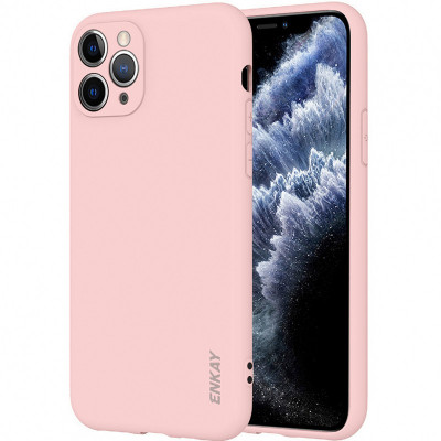 Husa TPU Enkay Hat-Prince ENK-PC039 pentru Apple iPhone 11 Pro Max, Ultra-thin, Roz foto