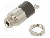 Conector jack, Jack 2,5mm, 3 contacte, mama, LUMBERG - KLB 13