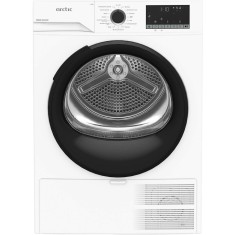 Uscator de rufe Arctic A2T28249W, Pompa de caldura, 8 kg, 15 programe, Clasa A+++, Motor Silent Inverter, Aqua Surf, Alb