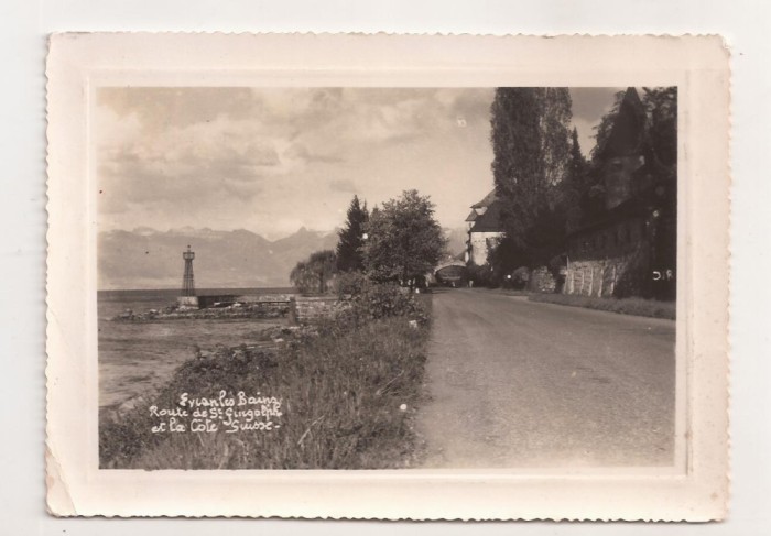 FA42-Carte Postala- FRANTA - &Eacute;vian-les-Bains, circulata 1956