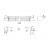 Radiator intercooler Nrf 30797