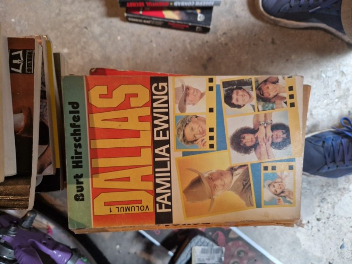 Dallas familia Ewing vintage