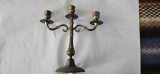 SFESNIC LUMANARI BRONZ . INALTIME 24 CM . LATIME IN BRATE 24